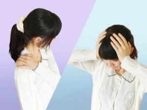 緊張型頭痛の鍼灸・写真１