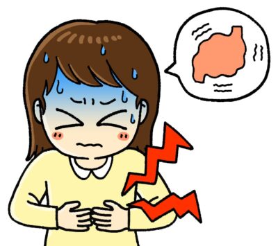 胃痛に効くツボ・写真2 